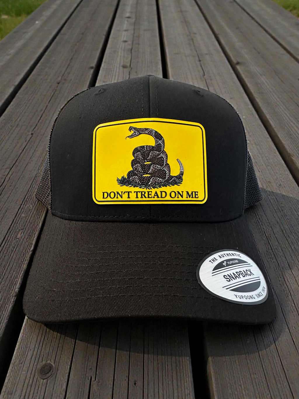 Don't Tread on Me - Black
