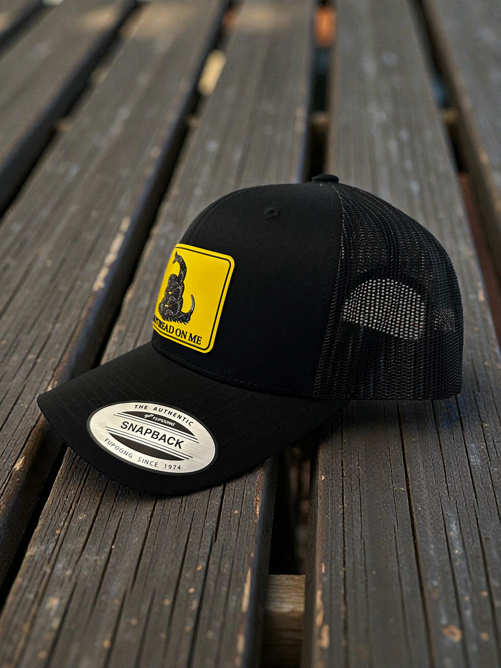 Don't Tread on Me - Black